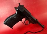 WWII GERMAN 1944 Walther P38 AC43 9mm. 2 mags. Holster. Excellent Condition - Image 3 of 17