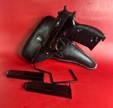WWII GERMAN 1944 Walther P38 AC43 9mm. 2 mags. Holster. Excellent Condition - Image 1 of 17