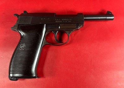 WWII GERMAN 1944 Walther P38 AC43 9mm. 2 mags. Holster. Excellent Condition - Image 13 of 17