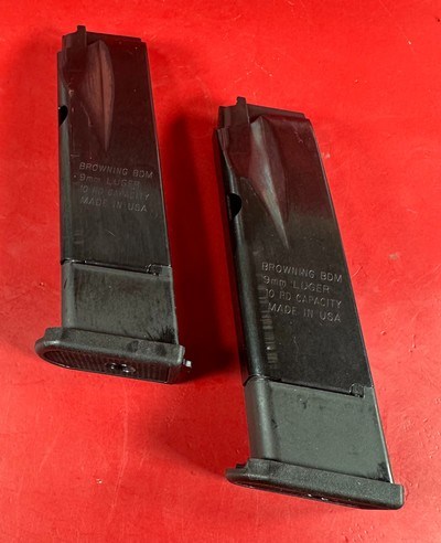 Browning BDM 9mm Original Case, Papers 2-10 rd mags Excellent Condition - Image 13 of 14