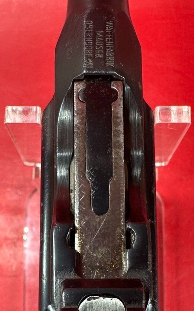 German Mauser C96 Broomhandle Red 9. 9mm luger. Excellent Condition. Rare - Image 8 of 21