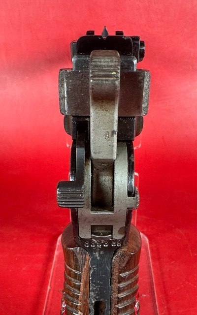 German Mauser C96 Broomhandle Red 9. 9mm luger. Excellent Condition. Rare - Image 6 of 21