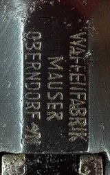 German Mauser C96 Broomhandle Red 9. 9mm luger. Excellent Condition. Rare - Image 9 of 21