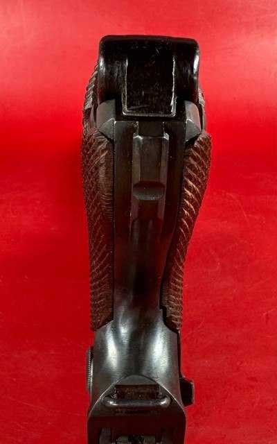 WWI 1917 DWM P08 Artillery Luger STOCK, 2 mags TOOLS, HOLSTER 9mm Excellent - Image 20 of 21