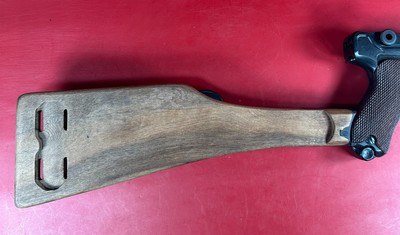 WWI 1917 DWM P08 Artillery Luger STOCK, 2 mags TOOLS, HOLSTER 9mm Excellent - Image 12 of 21