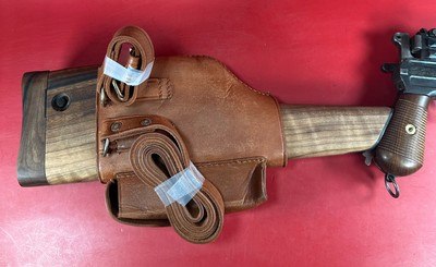 German Mauser Broomhandle 7.63x25mm C96, Stock Holster. Excellent Condition - Image 14 of 18