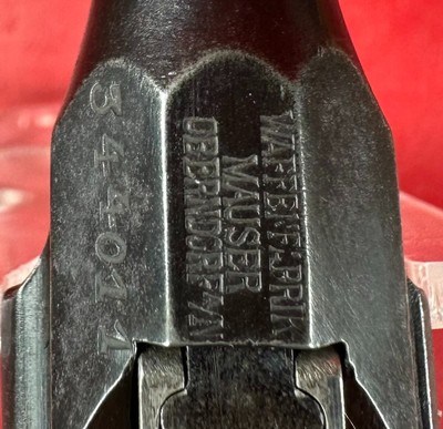 German Mauser Broomhandle 7.63x25mm C96, Stock Holster. Excellent Condition - Image 6 of 18