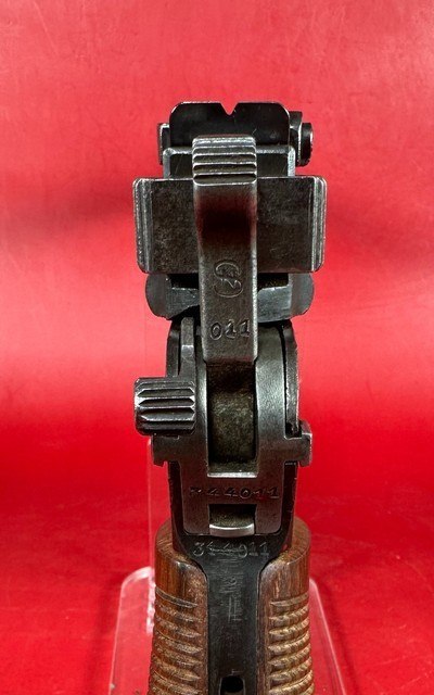 German Mauser Broomhandle 7.63x25mm C96, Stock Holster. Excellent Condition - Image 4 of 18