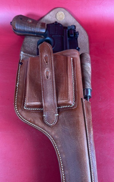 German Mauser Broomhandle 7.63x25mm C96, Stock Holster. Excellent Condition - Image 16 of 18