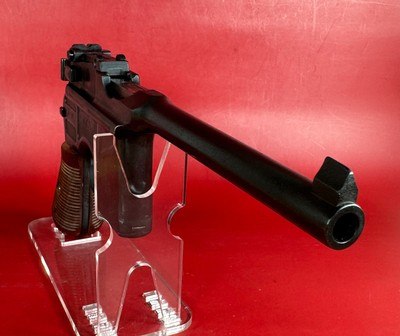 German Mauser Broomhandle 7.63x25mm C96, Stock Holster. Excellent Condition - Image 5 of 18