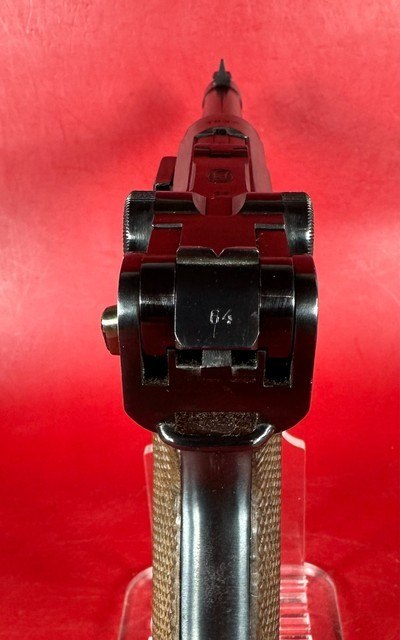 1937 Mauser P08 Luger Banner. 9mm. Holster 2 Mags Rare. Excellent Condition - Image 6 of 18