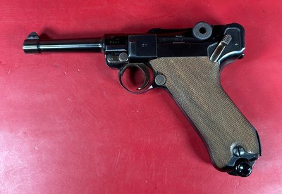 1937 Mauser P08 Luger Banner. 9mm. Holster 2 Mags Rare. Excellent Condition - Image 13 of 18