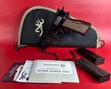 1995 Belgium Browning Hi power Target, 9mm, 2 mags, Excellent condition. - Image 1 of 14