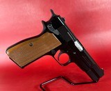 1994 Belgium Browning Hi power, 9mm. 2x13rd mags. Walnut Grips. LNIB. - Image 2 of 14