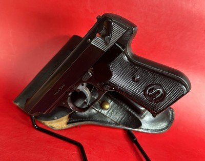 German Army WWII JP Sauer & Sohn, Suhl Model 38H 7.65 .32 ACP Excellent. - Image 1 of 17