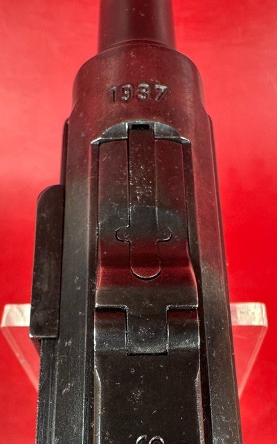 1937 Mauser P08 Luger S/42. 9mm. Holster. All matching. Excellent Condition - Image 8 of 21