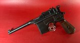 German Mauser Broomhandle 7.63x25mm C96, Stock. Excellent Condition - Image 3 of 19