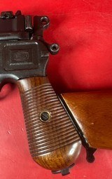 German Mauser Broomhandle 7.63x25mm C96, Stock. Excellent Condition - Image 16 of 19