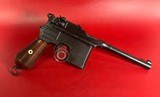 German Mauser Broomhandle 7.63x25mm C96, Stock. Excellent Condition - Image 2 of 19
