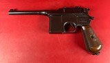 German Mauser Broomhandle 7.63x25mm C96, Stock. Excellent Condition - Image 12 of 19