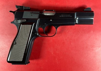1989 Belgium Browning Hi power Target, 9mm, 2 mags, Excellent condition. - Image 12 of 14