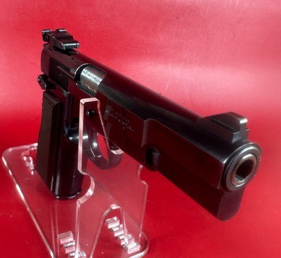 1989 Belgium Browning Hi power Target, 9mm, 2 mags, Excellent condition. - Image 5 of 14