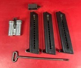 Swedish WWII Husqvarna M1940 LAHTI 9mm Excellent Condition Full rig. M40 - Image 13 of 16