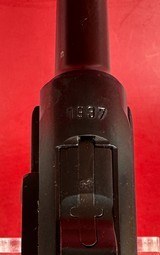 WWII 1937 Mauser P08 Luger S/42 9mm. Matching. Full Rig Excellent condition - Image 8 of 17