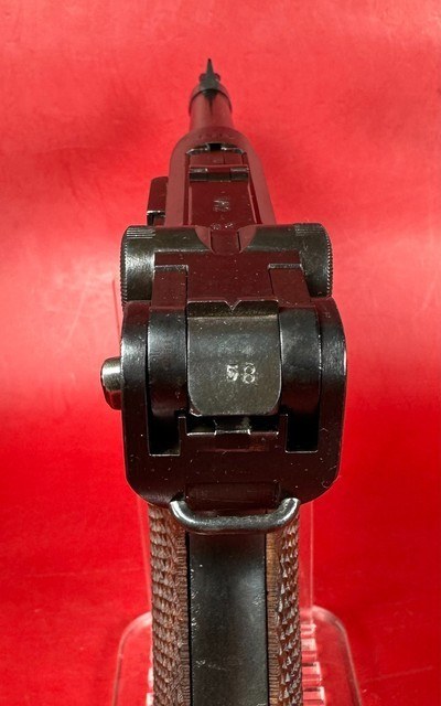 WWII 1937 Mauser P08 Luger S/42 9mm. Matching. Full Rig Excellent condition - Image 6 of 17