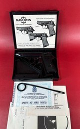 MANURHIN WALTHER PP 380 ACP BLUED. 2 mags. Rare. Excellent - Image 1 of 15