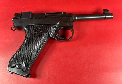 Swedish WWII Husqvarna M1940 LAHTI 9mm Excellent Condition Full rig. M40 - Image 12 of 17