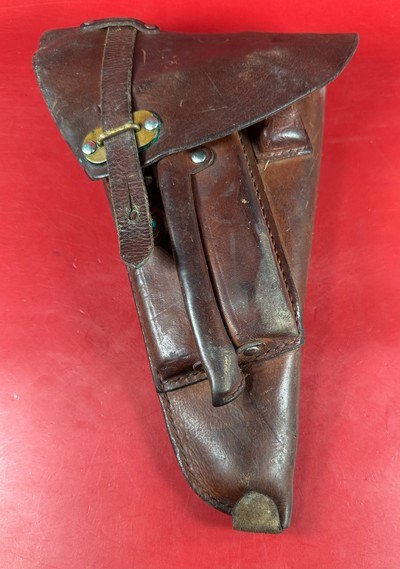 Swedish WWII Husqvarna M1940 LAHTI 9mm Excellent Condition Full rig. M40 - Image 15 of 17