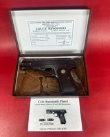 1929 Colt Model 1903 Pocket Hammerless .32 ACP 3.75