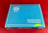 Mauser HSc .32 ACP. Original Box. Test Target. Manual. Excellent condition - Image 15 of 15