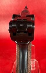 WWII 1940 Mauser P08 Luger 42 9mm. Matching. Full Rig Excellent condition - Image 6 of 18
