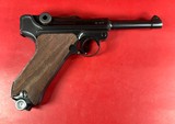 WWII 1940 Mauser P08 Luger 42 9mm. Matching. Full Rig Excellent condition - Image 13 of 18