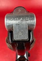 WWII 1940 Mauser P08 Luger 42 9mm. Matching. Full Rig Excellent condition - Image 10 of 18