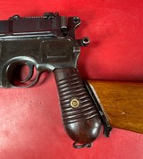 German Mauser Broomhandle 7.63x25mm C96, Stock Holster. Excellent Condition - Image 16 of 18