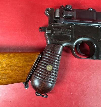 German Mauser Broomhandle 7.63x25mm C96, Stock Holster. Excellent Condition - Image 15 of 18