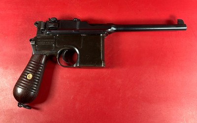 German Mauser Broomhandle 7.63x25mm C96, Stock Holster. Excellent Condition - Image 12 of 18
