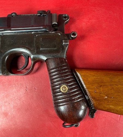 German Mauser Broomhandle 7.63x25mm C96, Stock Holster. Excellent Condition - Image 16 of 18