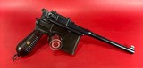 German Mauser Broomhandle 7.63x25mm C96, Stock Holster. Excellent Condition - Image 3 of 18