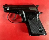 Beretta Model 20 25ACP Tip Up Barrel. 2 mags. Excellent condition. Rare - Image 12 of 13