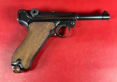 German DWM Luger Pistol P08 .30 Luger. 2 mags. Tool. Holster. Matching. - Image 12 of 15