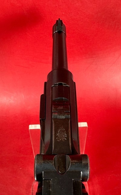 German DWM Luger Pistol P08 .30 Luger. 2 mags. Tool. Holster. Matching. - Image 7 of 15