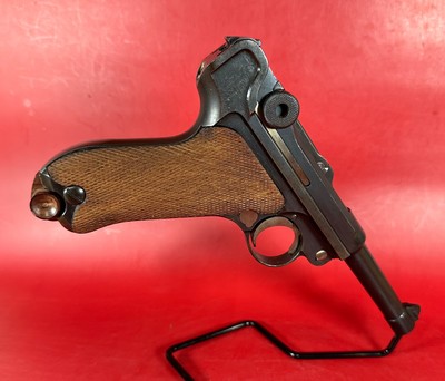 German DWM Luger Pistol P08 .30 Luger. 2 mags. Tool. Holster. Matching. - Image 3 of 15