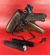 1937 Mauser P08 Luger S/42. 9mm. Holster. All matching. Excellent Condition - Image 1 of 20