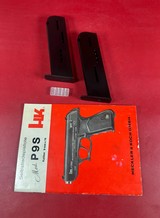 German Heckler & Koch H&K P9S 9mm Excellent condition. 2 mags. Extra Buffer - Image 13 of 16