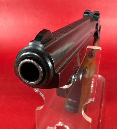 WALTHER PP SUPER 9x18 BLUED. 2 mags. Wood Grips. Excellent Condition - Image 4 of 15