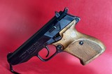WALTHER PP SUPER 9x18 BLUED. 2 mags. Wood Grips. Excellent Condition - Image 2 of 15